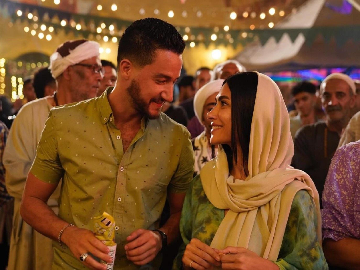 أحمد مالك وهدى المفتي صداقة قوية وثنائية فنية مستمرة في رمضان 2026