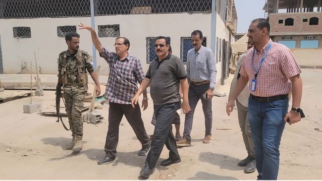 مدير عام المنصورة يتفقد موقع إنشاء مركز سوء التغذية للأطفال