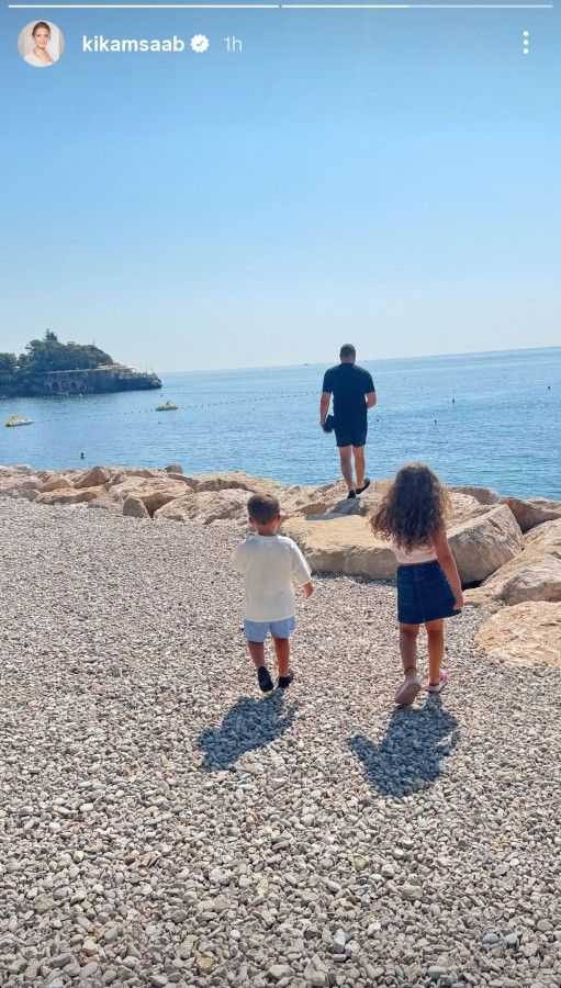 كريستينا صعب تشارك صورًا عائلية مميزة تجمعها بزوجها إيلي صعب جونيور وولديهما