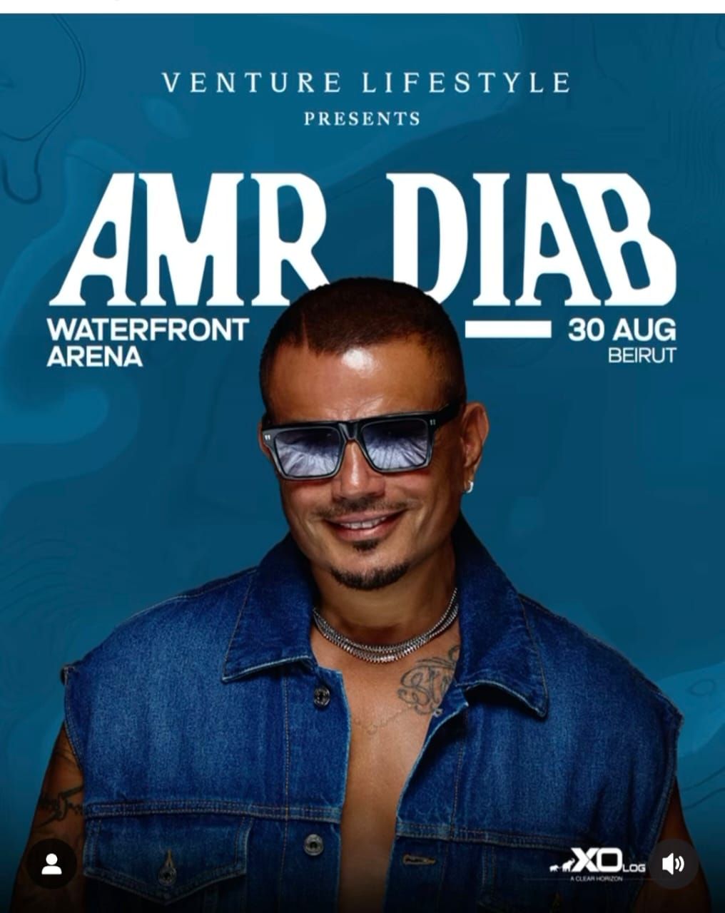 عمرو دياب يلتقي جمهوره في بيروت بـ٣٠ آب… حفل ضخم من تنظيم Venture Lifestyle