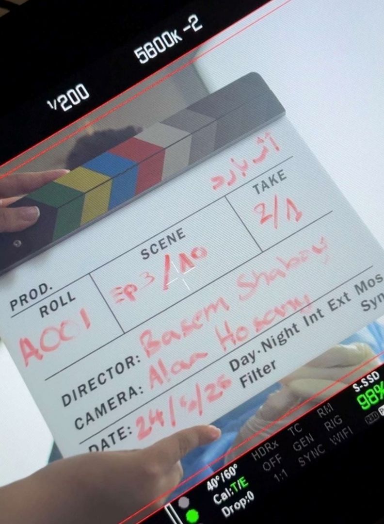 إلهام الفضالة تواصل تصوير مسلسل "أثر بارد" في مملكة البحرين