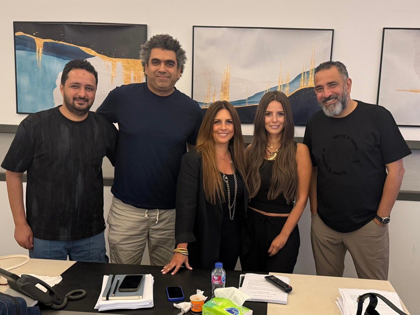 دراما اجتماعية بطابع شعبي.. إليكم عائلة إيمان العاصي في مسلسل قسمة عدل