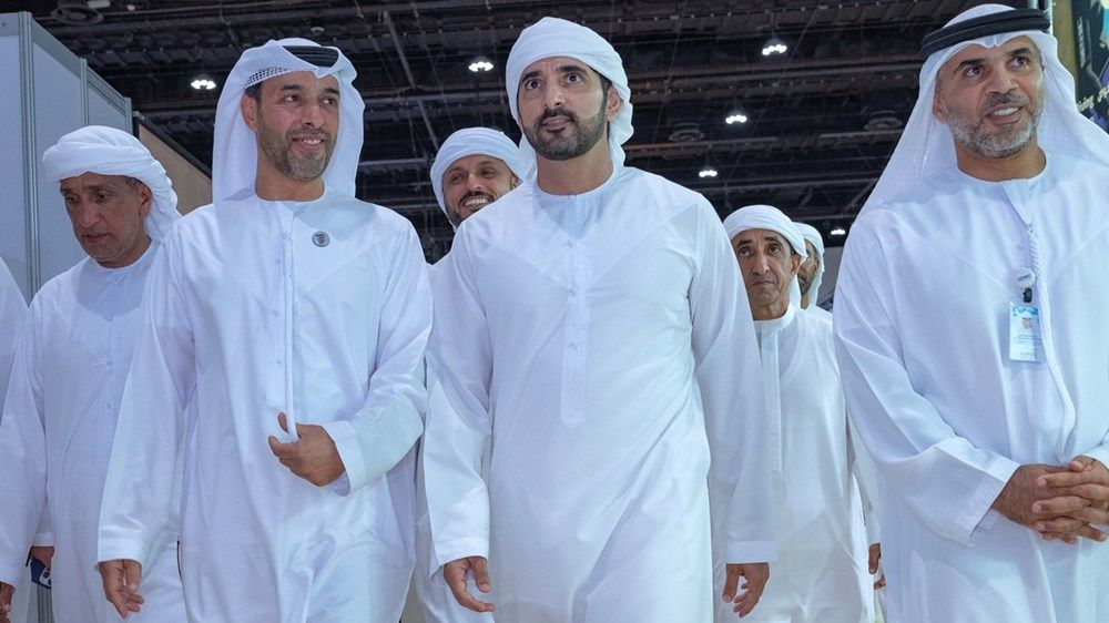 حمدان بن محمد يزور معرض أبوظبي الدولي للصيد والفروسية 2025