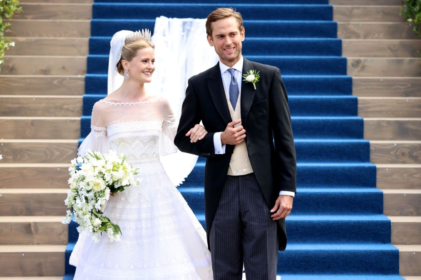 حفل زفاف ملكي في ليختنشتاين.. زواج الأميرة ماري كارولين في أجواء ساحرة