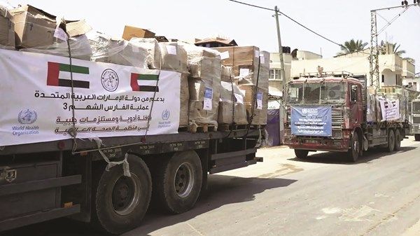 «الصحة العالمية» تشيد بدعم الإمارات للقطاع الطبي في غزة