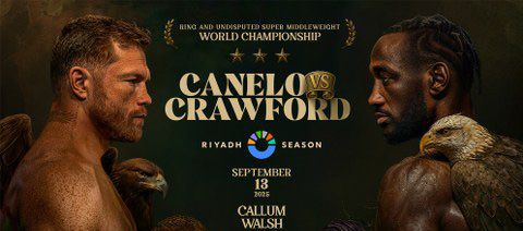 جماهير الملاكمة تترقب المواجهة التاريخية بين كانيلو وكراوفورد في “لاس فيغاس”