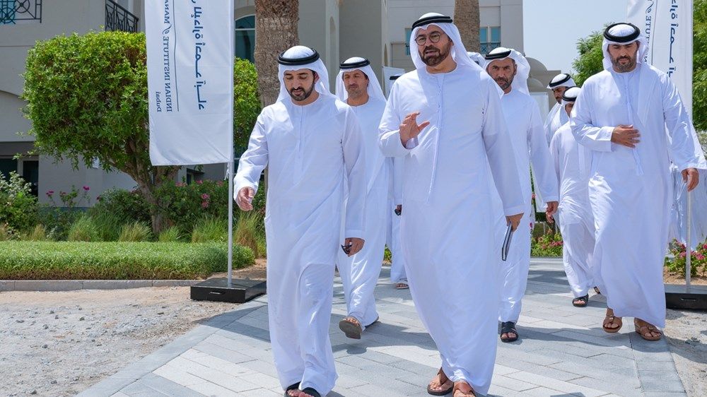 حمدان بن محمد يفتتح أول فرع دولي لـ المعهد الهندي للإدارة – أحمد آباد