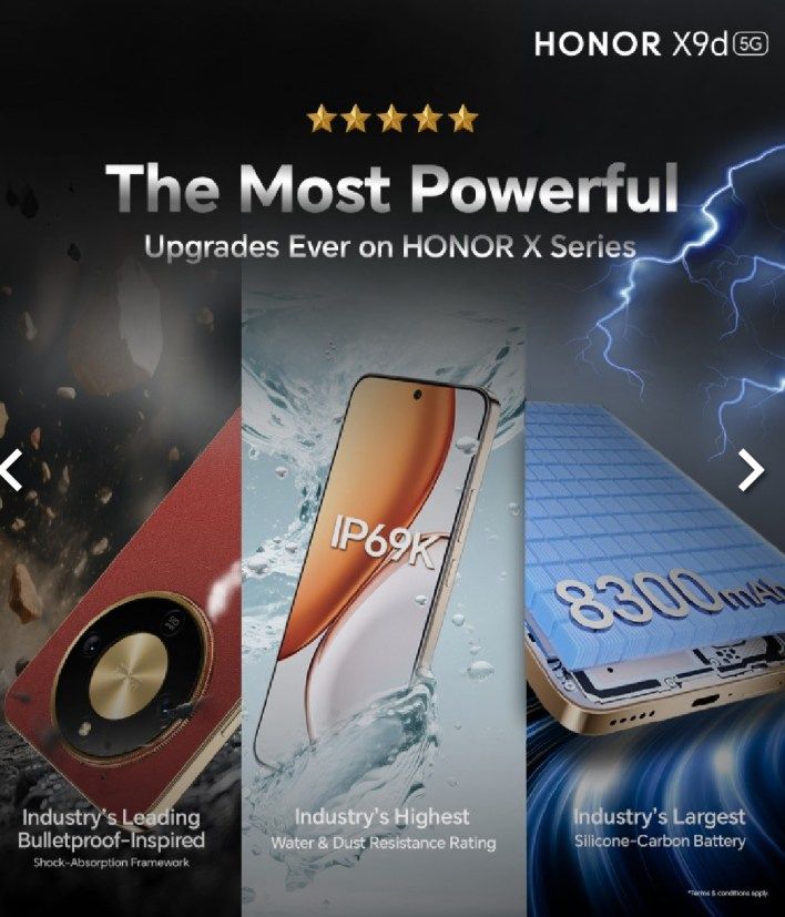 تكنولوجيا: هونر تؤكد موعد إطلاق هاتف Honor X9d