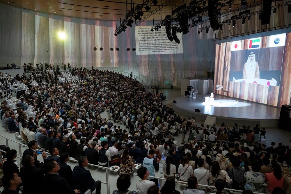 ولي عهد أبوظبي يشهد فعاليات "يوم دولة الإمارات" في "إكسبو 2025 أوساكا"