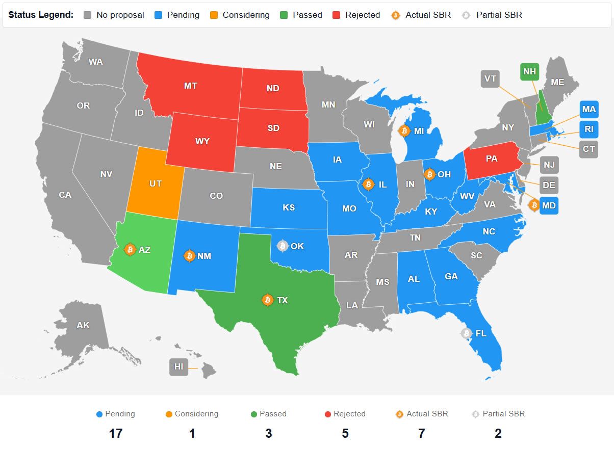 ميشيغان تمضي قدمًا في مشروع قانون الاحتياطي الاستراتيجي من الكريبتو