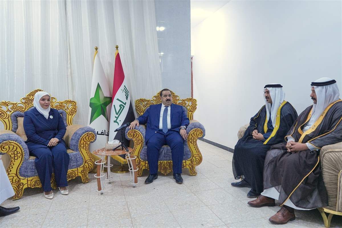 بالصور.. السامرائي يزور الغزالية وأبو غريب ويلتقي بابنائها ووجهائها