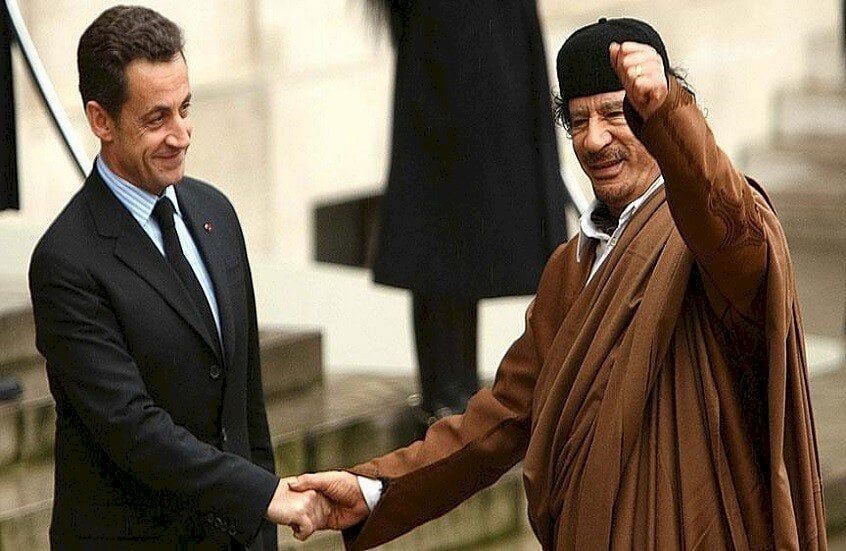 ملايين القذافي تسجن ساركوزي خمس سنوات