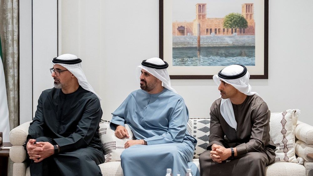 رئيس الدولة يستقبل الرئيس التنفيذي لشركة «أوبن إيه آي»