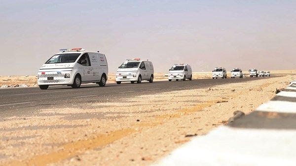 قافلة مساعدات إماراتية تعبر إلى غزة