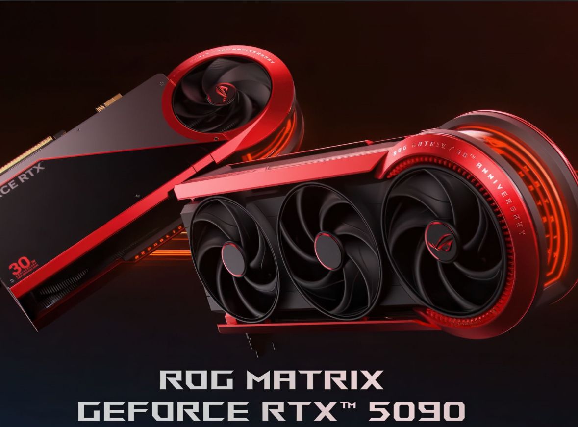 تكنولوجيا: أسوس تقدم بطاقة ROG Matrix RTX 5090 مجانية موقعة من رئيس نفيديا التنفيذي