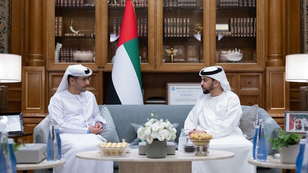 حمدان بن زايد يستقبل وفد «موانئ أبوظبي» ويطلع على مستجدات مشاريع البنية التحتية