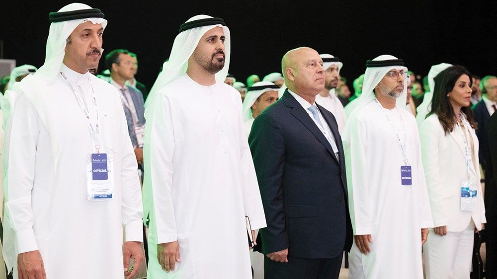 ذياب بن محمد بن زايد يفتتح المعرض والمؤتمر العالمي للسكك الحديدية والنقل والبنية التحتية «جلوبال ريل 2025»