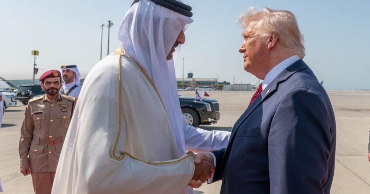 أمير قطر وترامب يناقشان خطة إنهاء حرب غزة