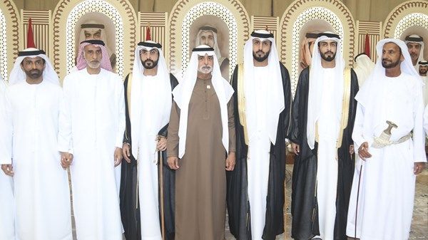 نهيان بن مبارك يحضر أفراح الأحبابي في العين