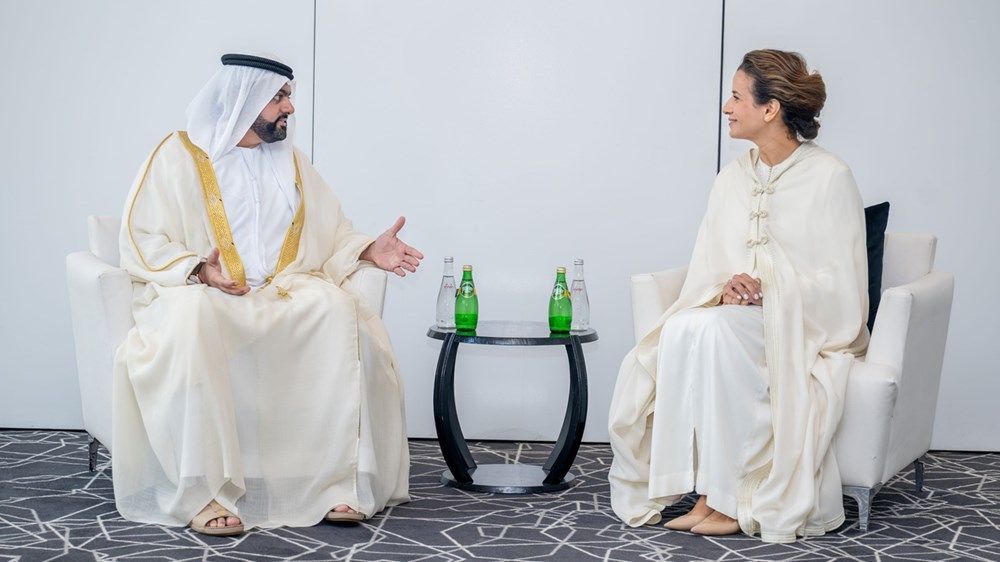 محمد الشرقي يلتقي عدداً من القادة والضيوف في منتدى «كرانس مونتانا» بالرباط