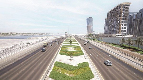 95 مليون متر مربع من الطرق والبنية التحتية بأبوظبي تتم صيانتها سنوياً