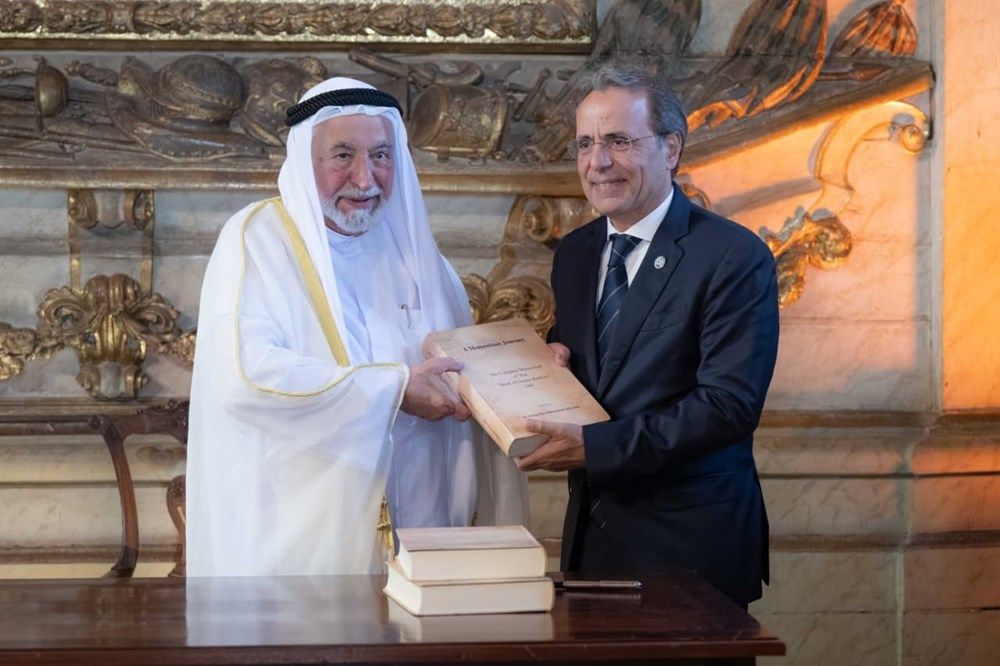 حاكم الشارقة يفتتح "مركز الدراسات العربية" في جامعة كويمبرا البرتغالية