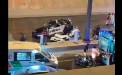 وفاة مصري في السعودية: سيارة شرطة فرمت عربيته ومات في الحال