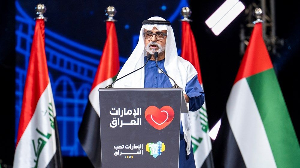 نهيان بن مبارك يشارك أبناء الجالية العراقية الاحتفال بموروثهم الحضاري والثقافي