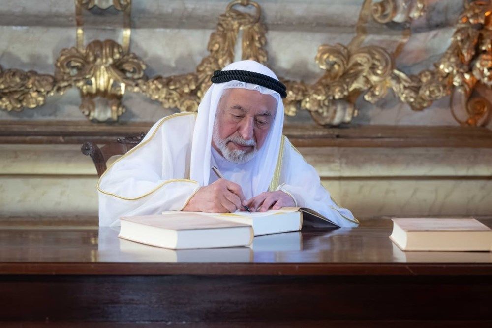 حاكم الشارقة يفتتح "مركز الدراسات العربية" في جامعة كويمبرا البرتغالية