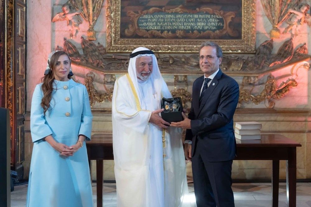 حاكم الشارقة يفتتح "مركز الدراسات العربية" في جامعة كويمبرا البرتغالية