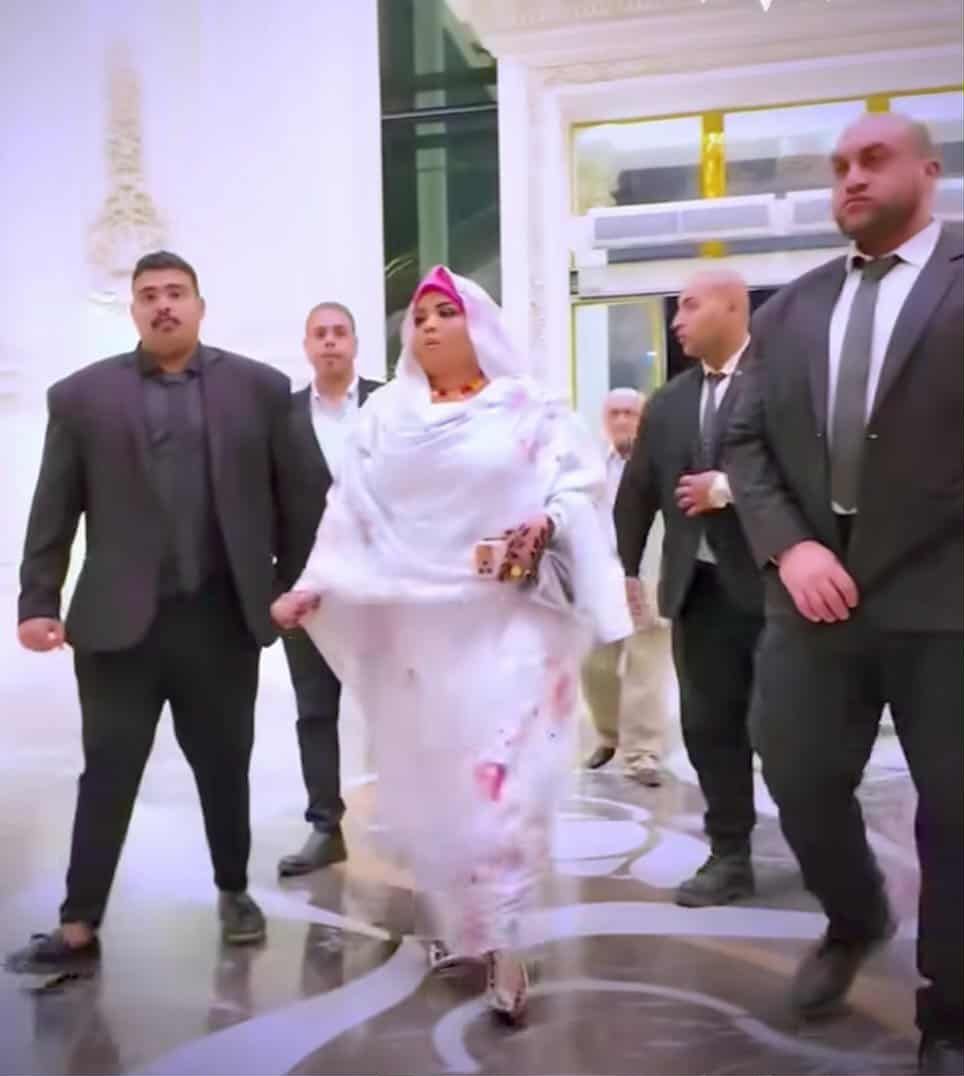 بالصورة والفيديو.. “فخامة وهيبة ورزانة”.. شاهد لحظة دخول الفنانة ندى القلعة لإحياء حفل بإحدى قاعات الأفراح في القاهرة