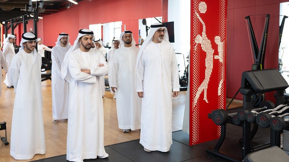 حمدان بن زايد يفتتح مركز غياثي الرياضي المجتمعي