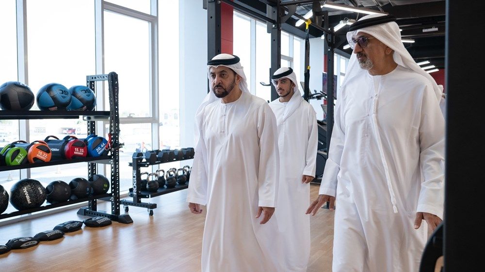 حمدان بن زايد يفتتح مركز غياثي الرياضي المجتمعي