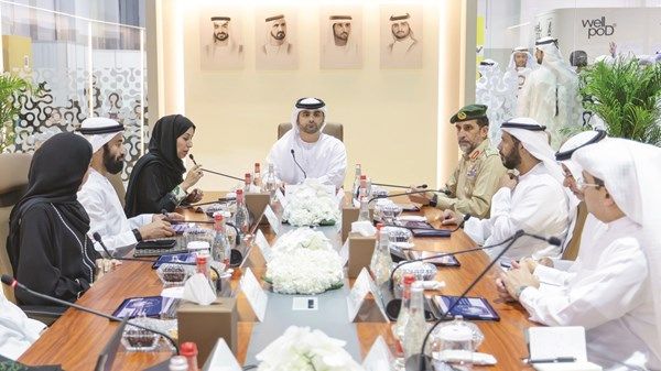 منصور بن محمد يترأس اجتماع اللجنة العليا لأصحاب الهمم