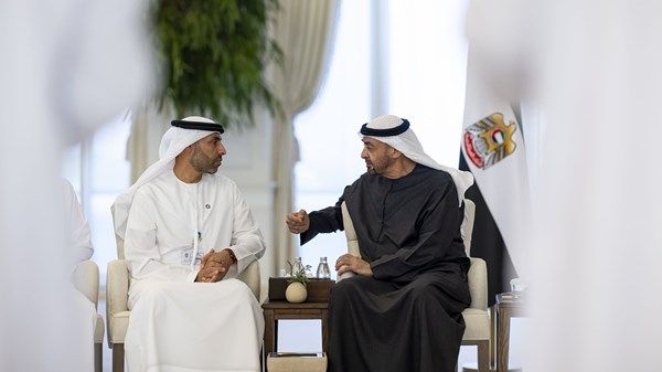 رئيس الدولة يستقبل البروفيسور حميد الشامسي