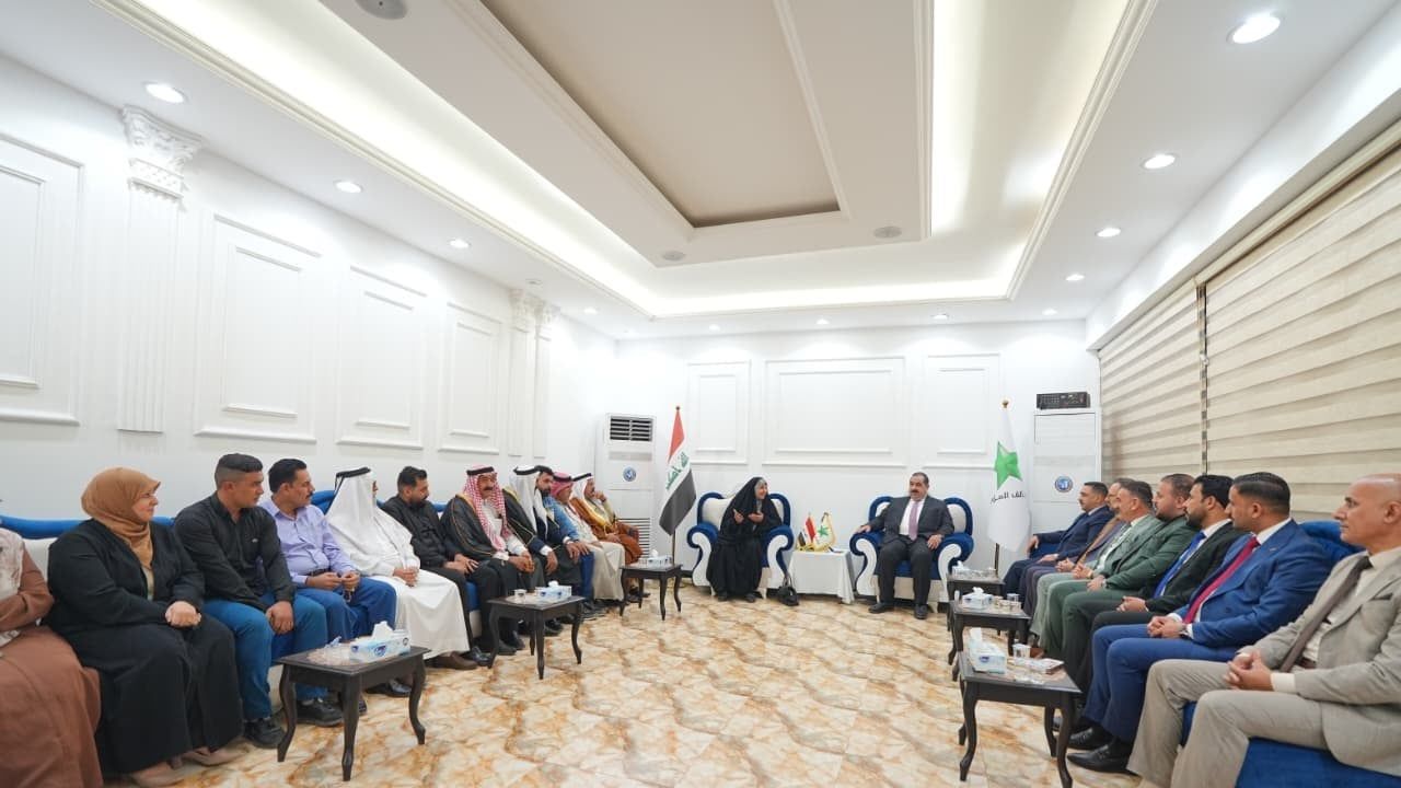السامرائي يلتقي عددا من مرشحي تحالف العزم في ديالى