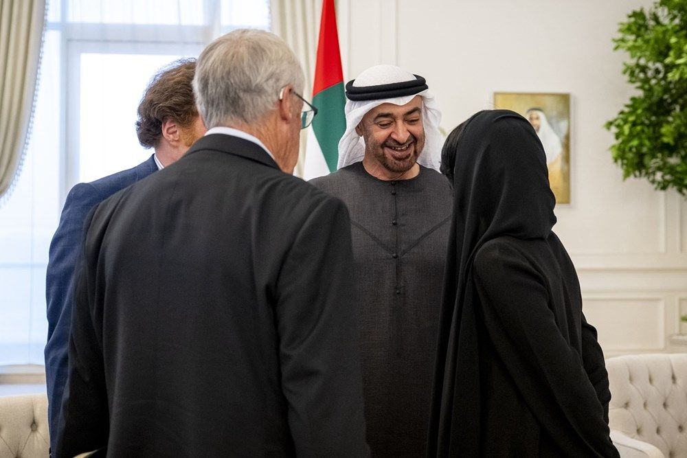 رئيس الدولة يستقبل عدداً من المشاركين في المؤتمر العالمي للحفاظ على الطبيعة 2025