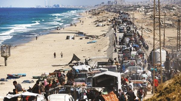 500 ألف فلسطيني عادوا إلى مدينة غزة
