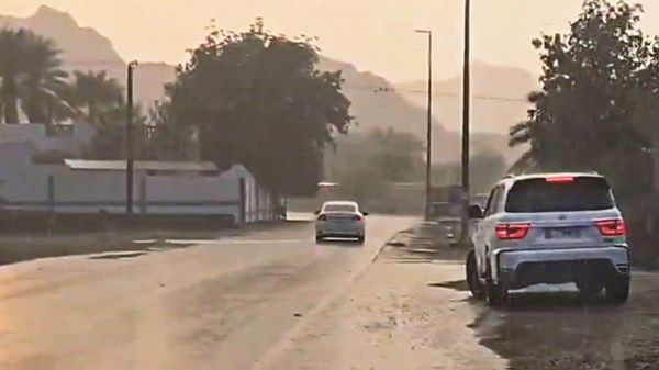 هطول أمطار على مناطق متفرقة من الدولة
