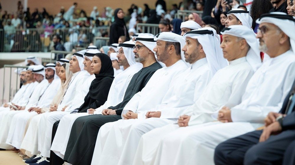 خالد بن محمد بن زايد يشهد ختام منافسات النسخة الثانية من بطولة خالد بن محمد بن زايد للجوجيتسو