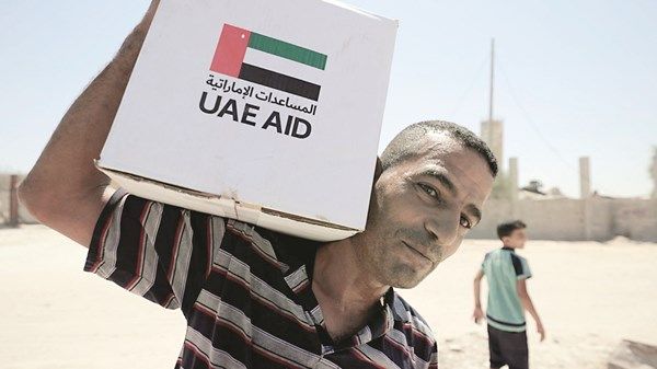 الإمارات.. أكبر مانح للمساعدات الإنسانية في غزة