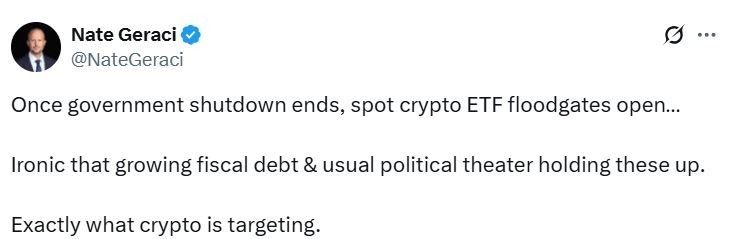 الإغلاق الحكومي الأمريكي يدخل أسبوعه الثالث وسط ترقّب انفجار “سوق صناديق ETF”
