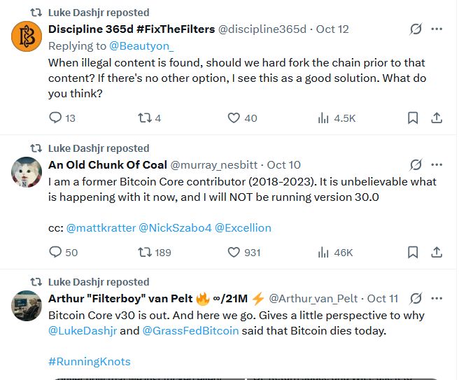 إطلاق تحديث Bitcoin Core v30 مع تعديل مثير للجدل في OP_RETURN
