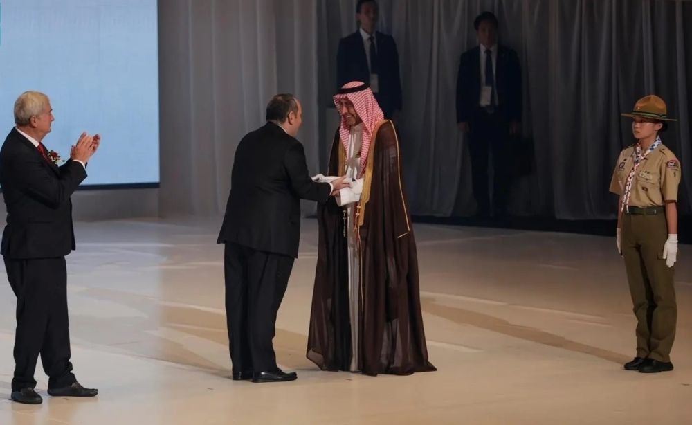 السعودية تتسلم رسميا راية إكسبو من اليابان