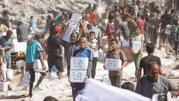 الأمم المتحدة: توسيع نطاق المساعدات في غزة يجري على قدم وساق