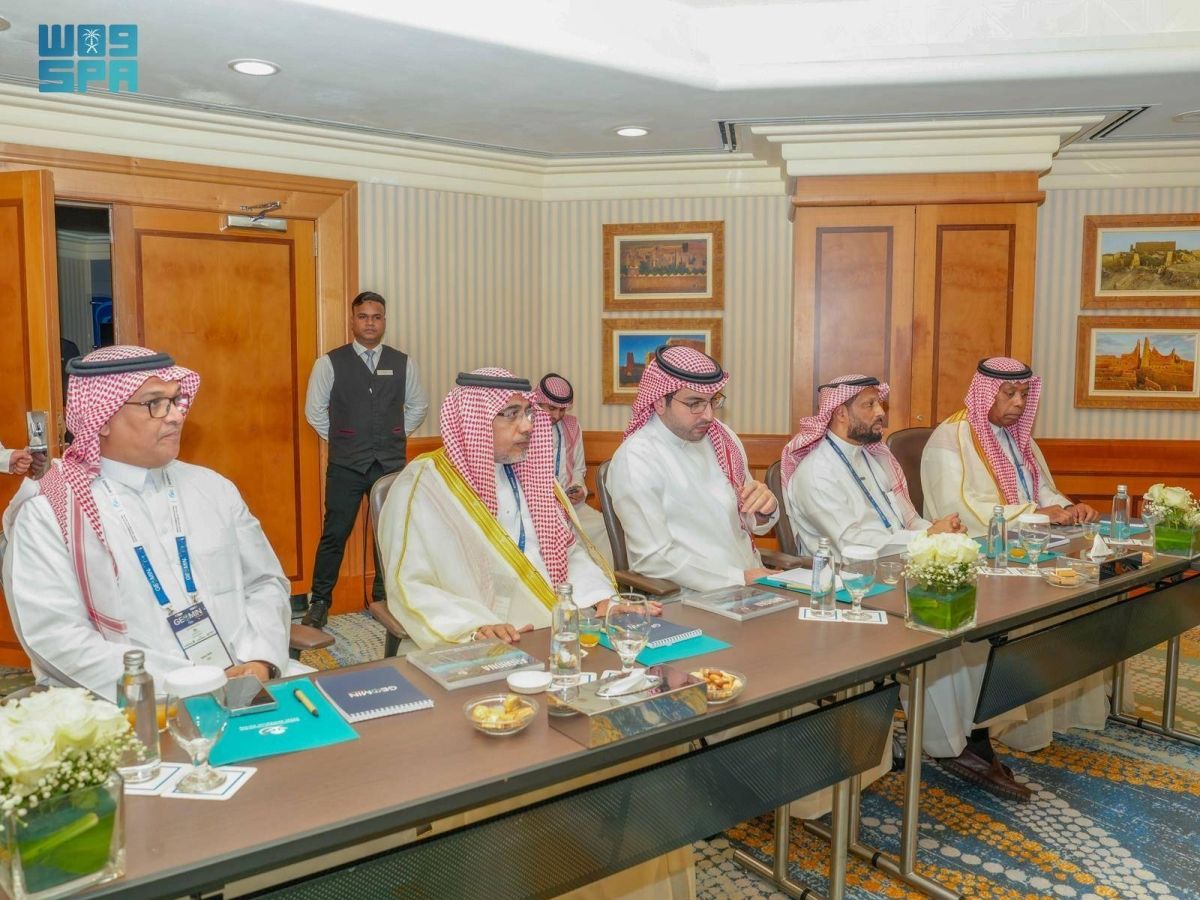 وزير الصناعة يبحث تعزيز التعاون التعديني مع »SEG» و»TDS»