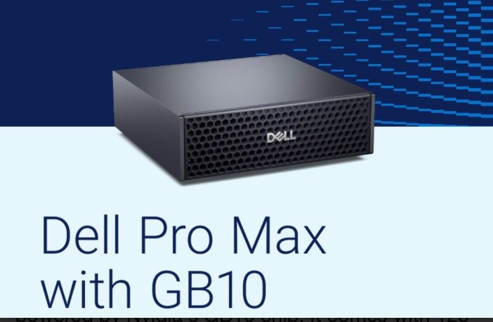 تكنولوجيا: ديل تكشف عن Pro Max mini-PC بمعالج Nvidia GB10 المخصص لمهام الذكاء الاصطناعي