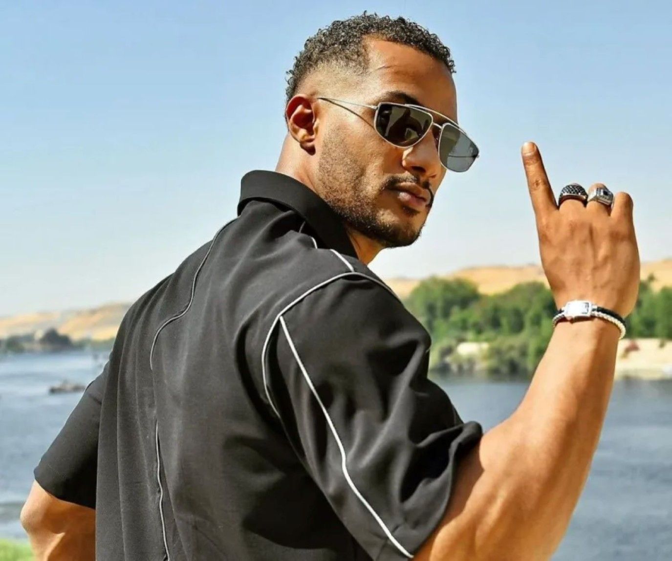 وسط أجواء مبهجة.. محمد رمضان يحتفل بانتهاء تصوير فيلم أسد
