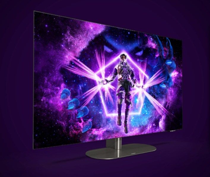 تكنولوجيا: AOC تكشف عن شاشة OLED ضخمة مقاس 42 بوصة بتردد 144 هرتز ونظام اندرويد