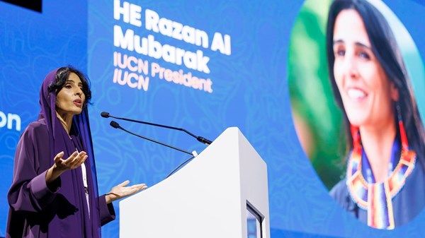 إعادة انتخاب الإماراتية رزان المبارك رئيسة للاتحاد الدولي لحفظ الطبيعة
